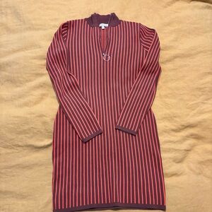 Another girl striped sweater dress